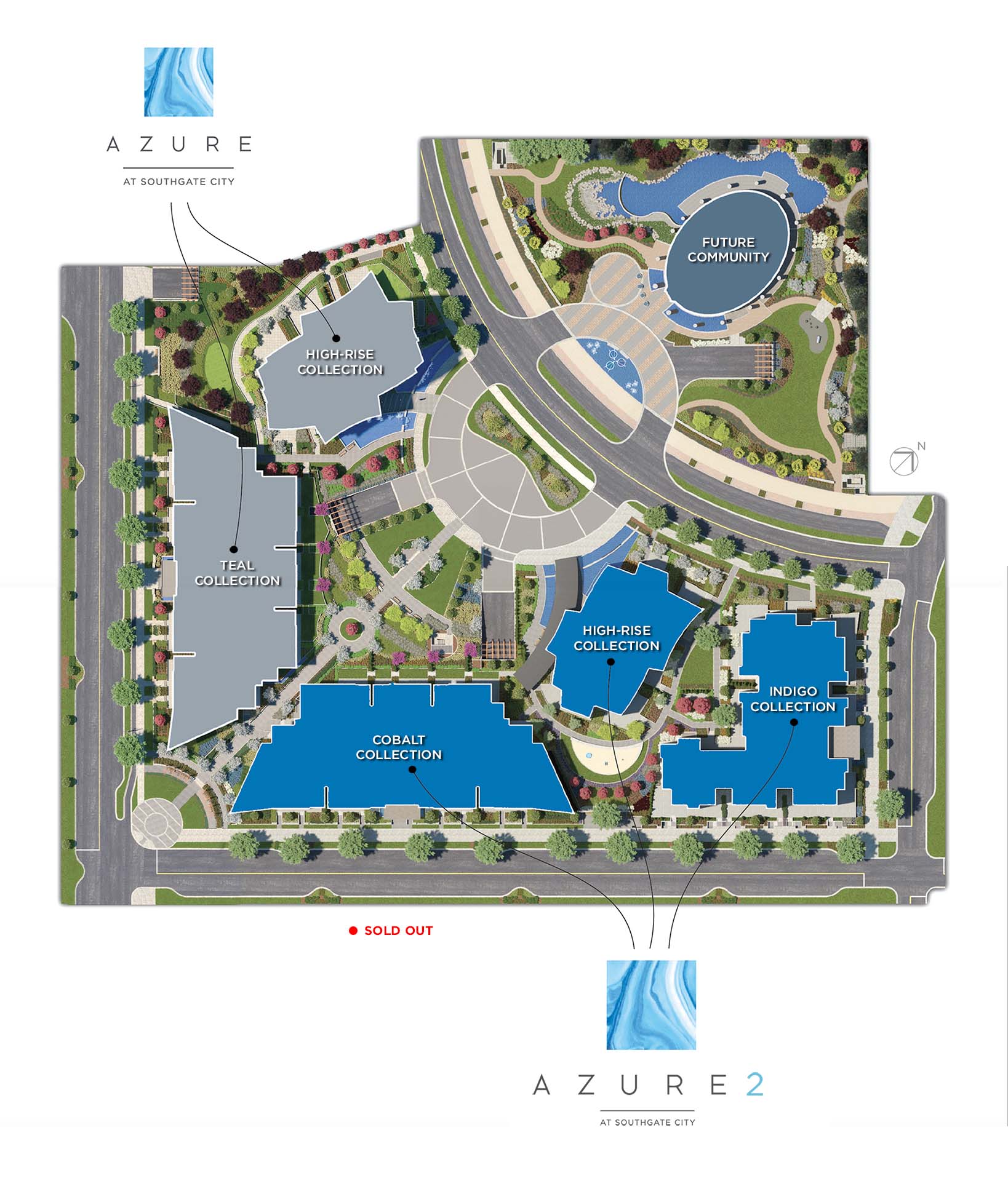 Azure 2 aerial sitemap